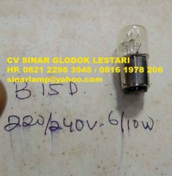 Lampu Panel Bayonet B15D 220-240V 6-10W